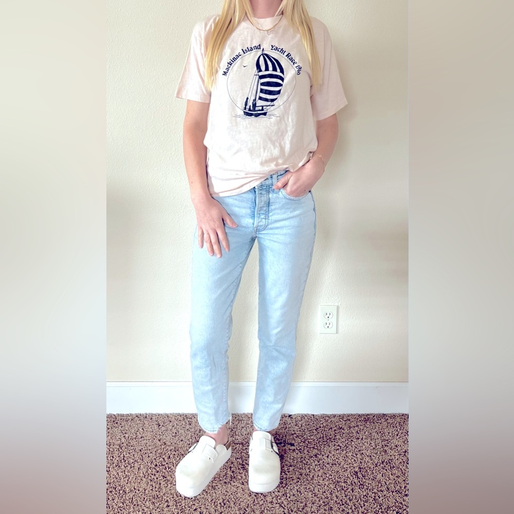 Thrifted Mackinac Island Yacht Race 1980’s Vintage Shirt
